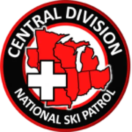 The Central Division of the National Ski Patrol logo