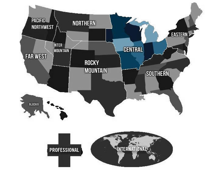 NSp Division map